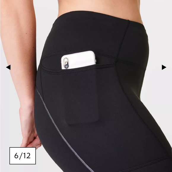 Sweaty Betty Therma Boost 2.0 7/8 Running Leggings size L *NWT* - Picture 5 of 10